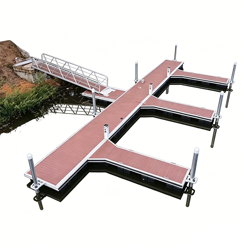 Decking Dok Terapung WPC