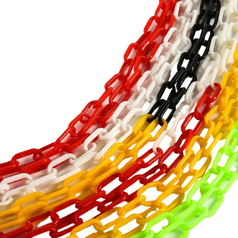 Rantaian Penghalang Keselamatan Plastik Berdaya Tahan Tinggi