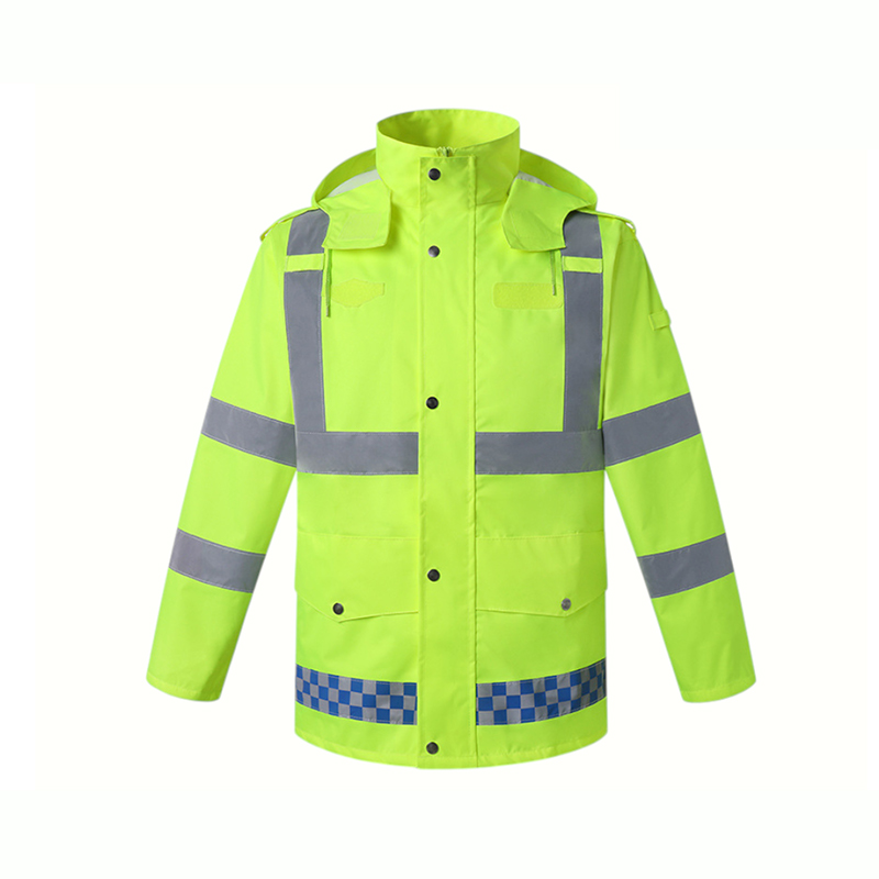 Jaket/seluar Keselamatan Keterlihatan Tinggi Fabrik Oxford
