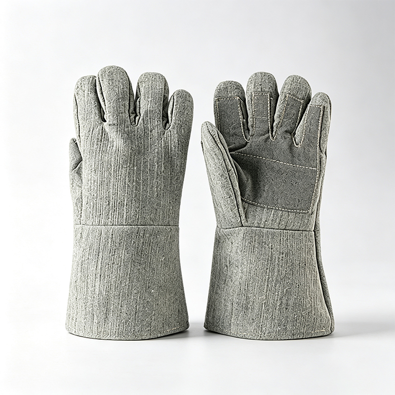 Sarung Tangan Gentian Karbon Aramid Tahan Suhu Tinggi 500°C