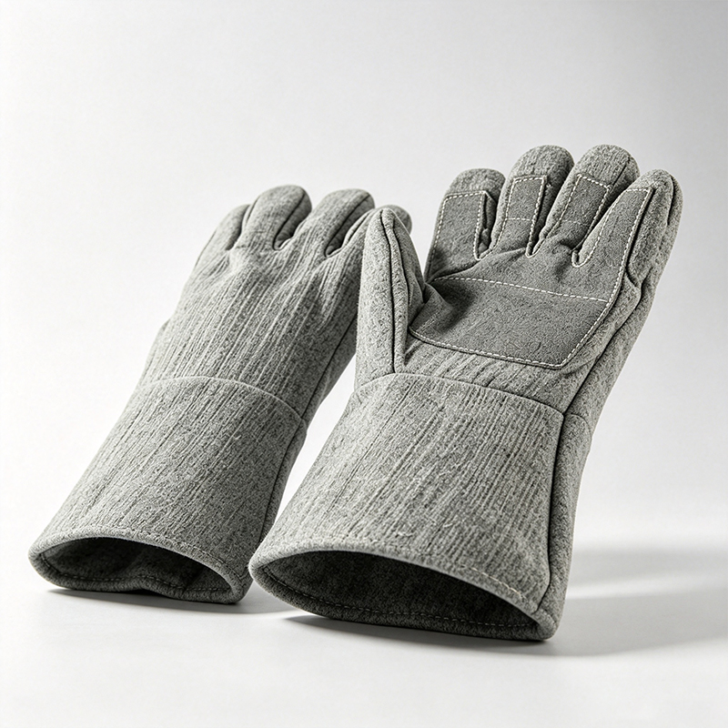 Sarung Tangan Gentian Karbon Aramid Tahan Suhu Tinggi 500°C