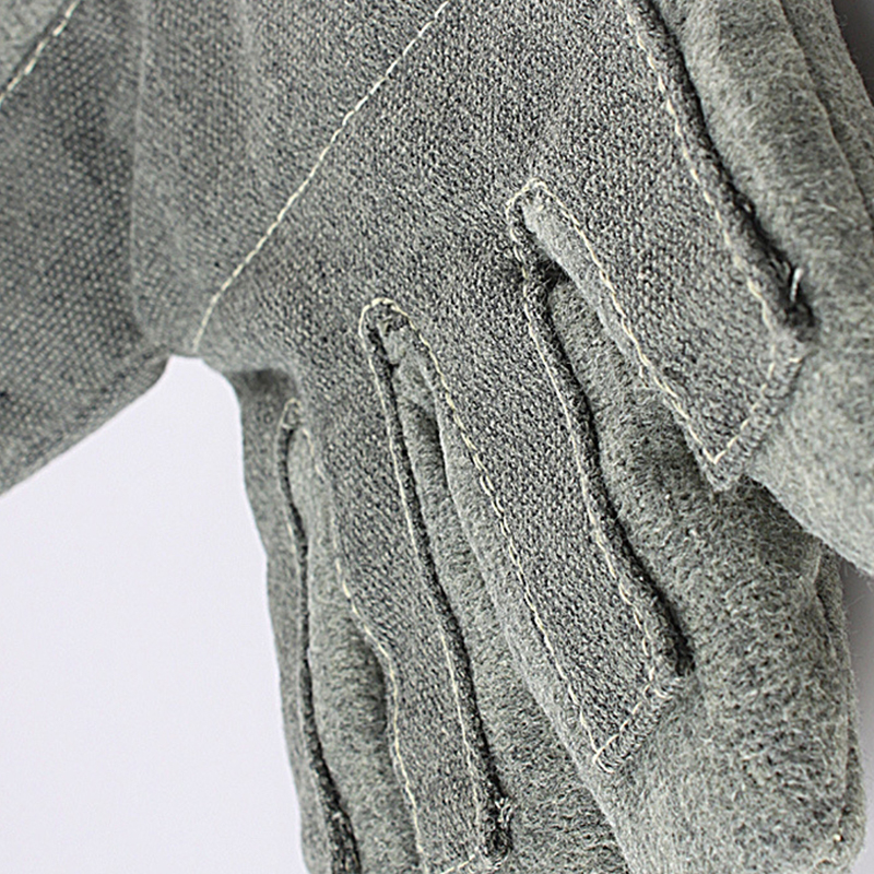 Sarung Tangan Gentian Karbon Aramid Tahan Suhu Tinggi 500°C