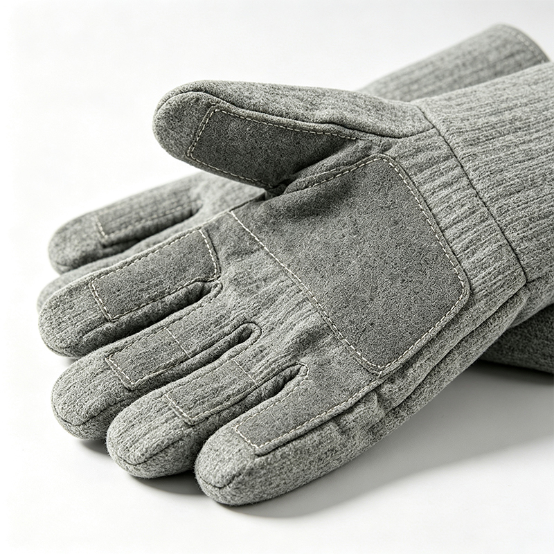 Sarung Tangan Gentian Karbon Aramid Tahan Suhu Tinggi 500°C