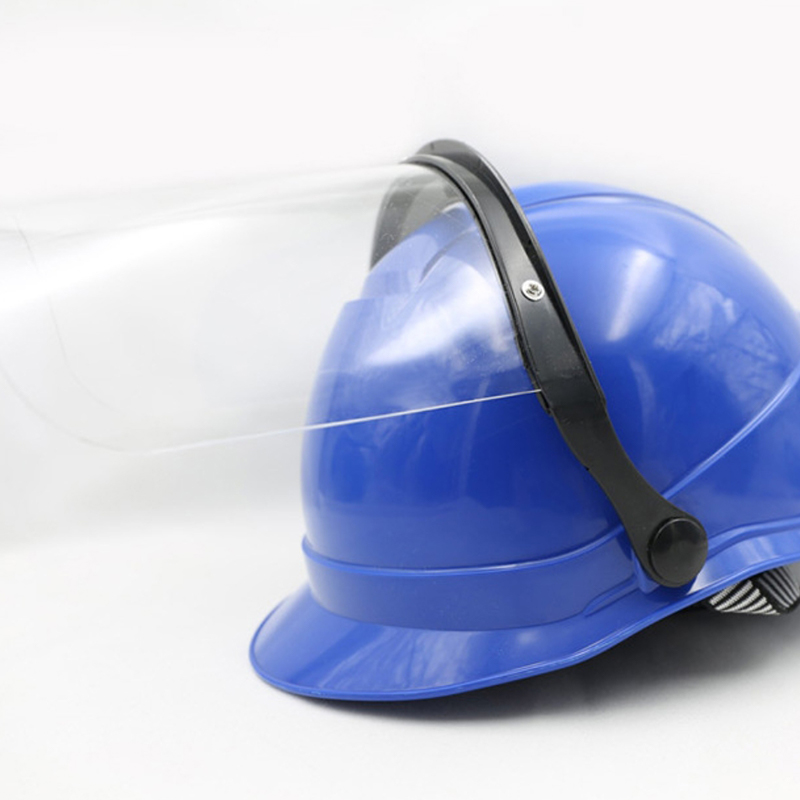 Topi Keselamatan Juruelektrik Anti-Arka dengan Visor Bersepadu