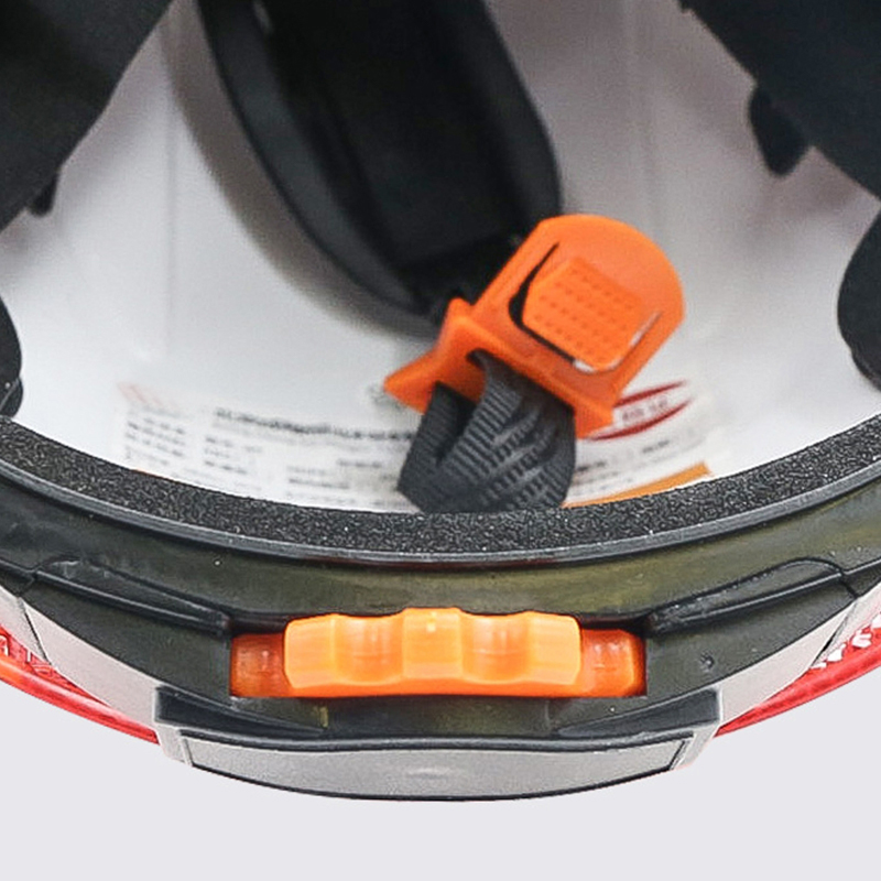 Topi keledar Goggles dengan Visor Boleh Tarik Bersepadu