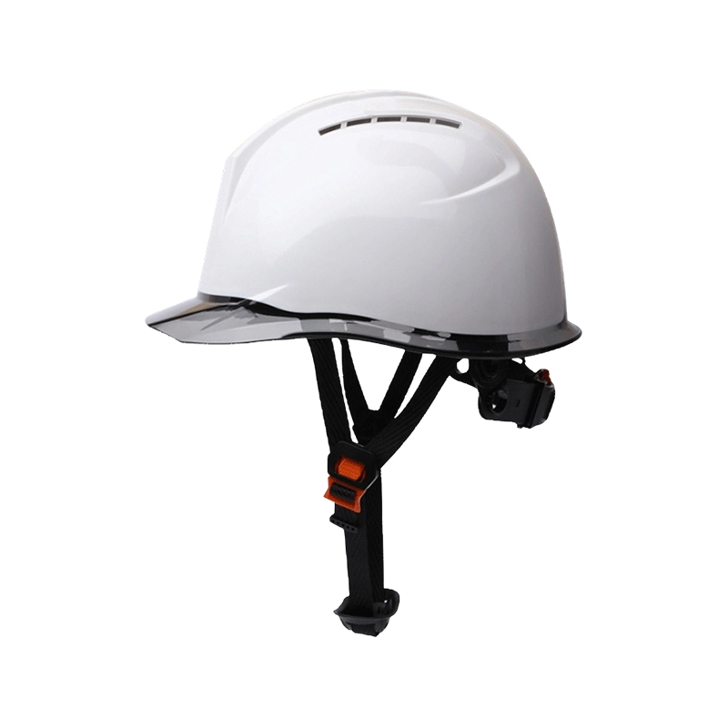 Topi Keledar Keselamatan Industri Bicolor dengan Brim Lutsinar