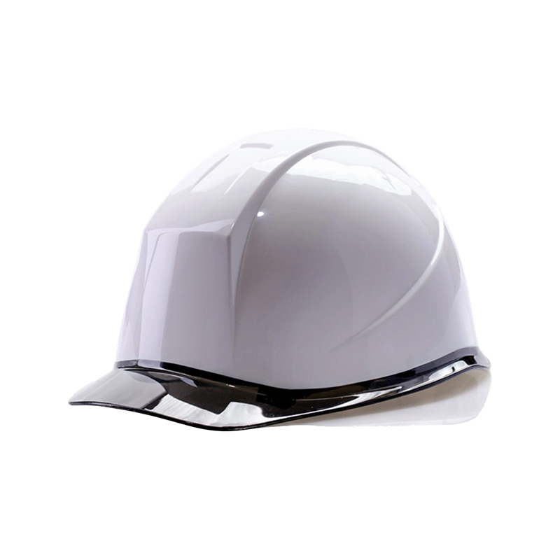 Topi Keledar Keselamatan Industri Bicolor dengan Brim Lutsinar