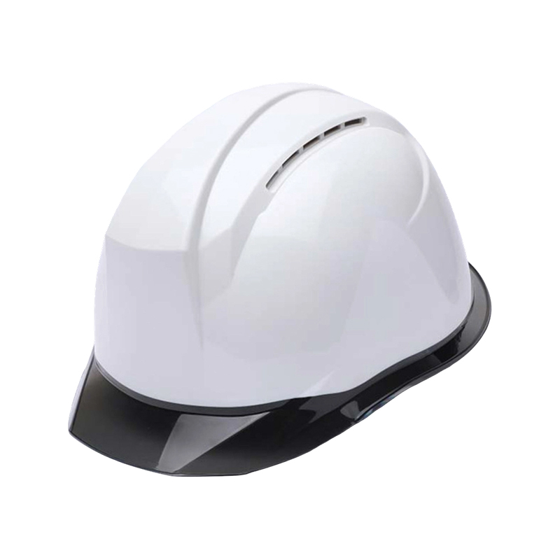 Topi Keledar Keselamatan Industri Bicolor dengan Brim Lutsinar