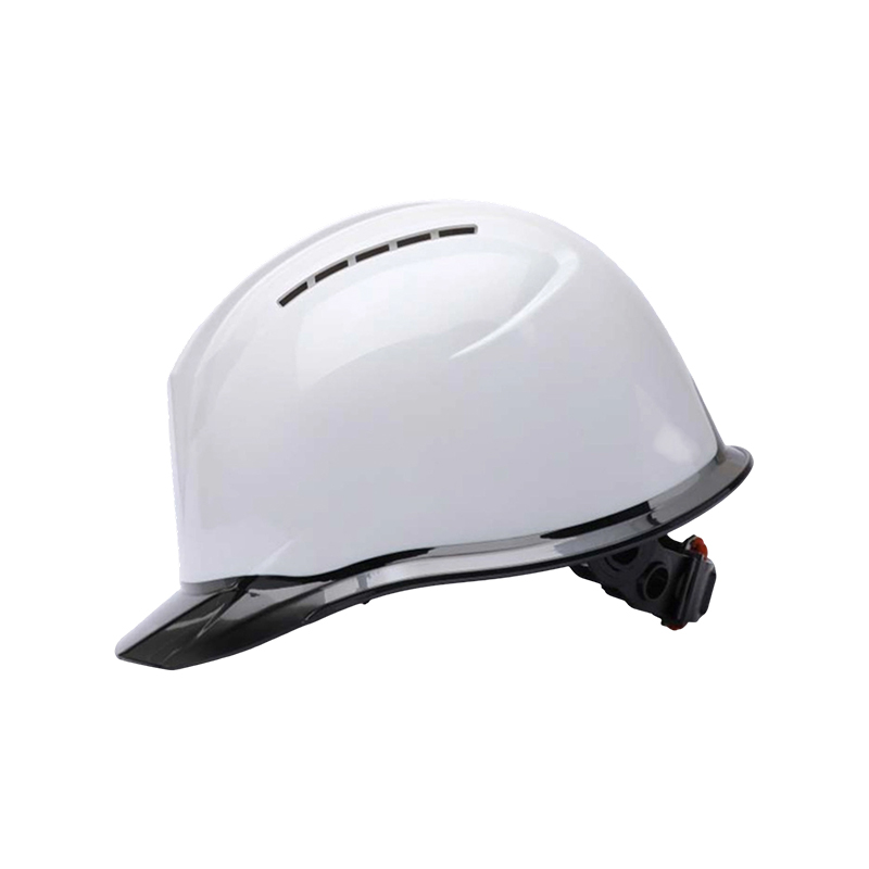 Topi Keledar Keselamatan Industri Bicolor dengan Brim Lutsinar