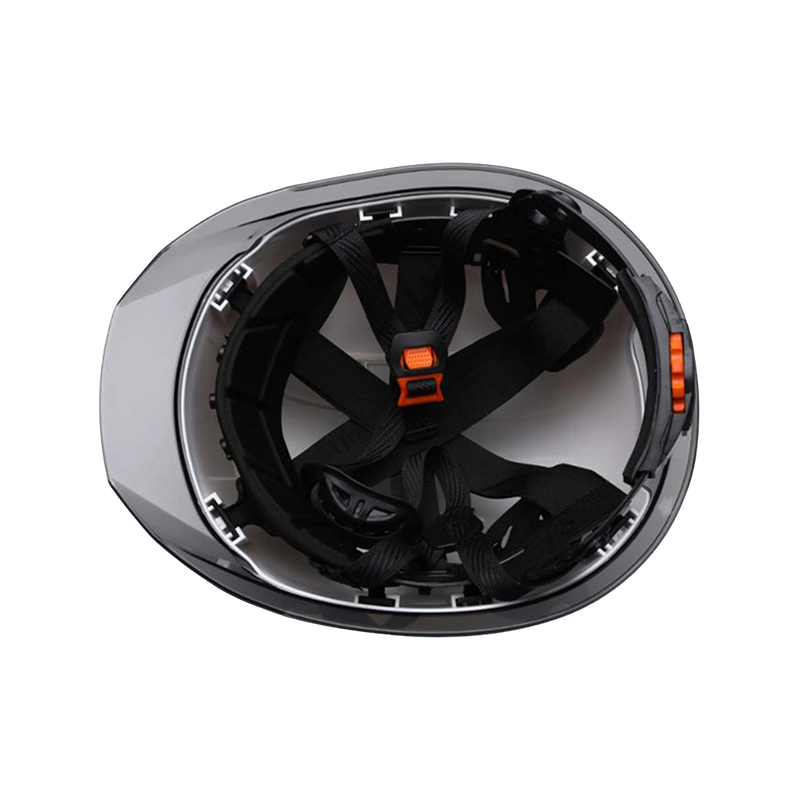 Topi Keledar Keselamatan Industri Bicolor dengan Brim Lutsinar