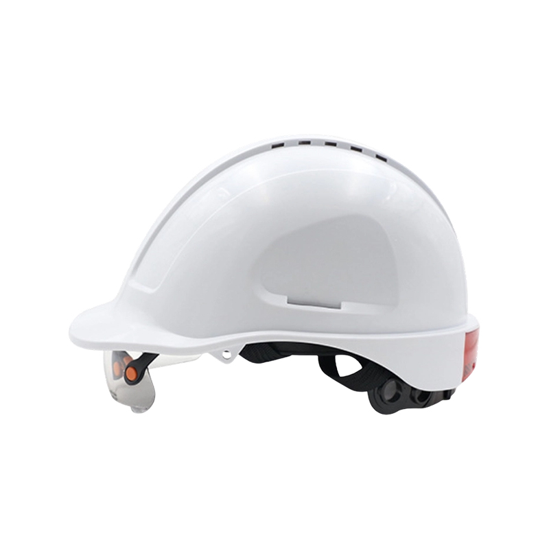 Topi keledar Goggles dengan Visor Boleh Tarik Bersepadu