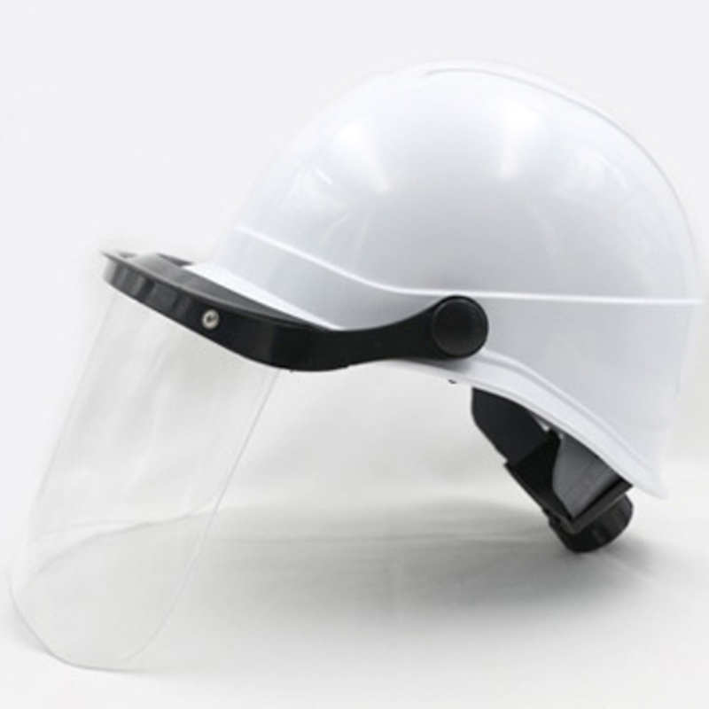 Topi Keselamatan Juruelektrik Anti-Arka dengan Visor Bersepadu