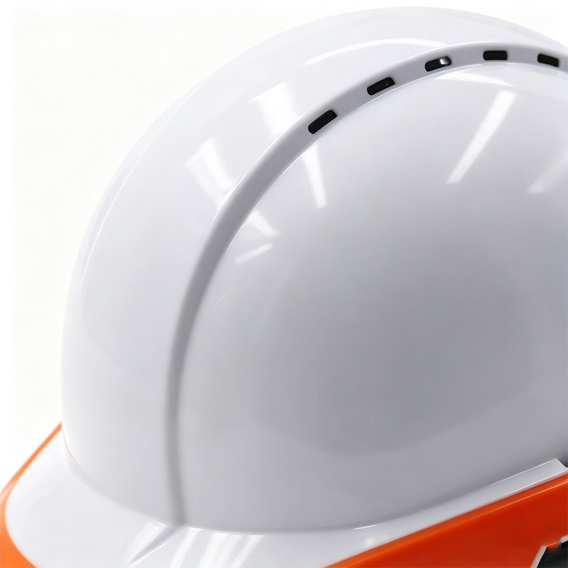 Topi Keselamatan Industri Pendarfluor Keterlihatan Tinggi