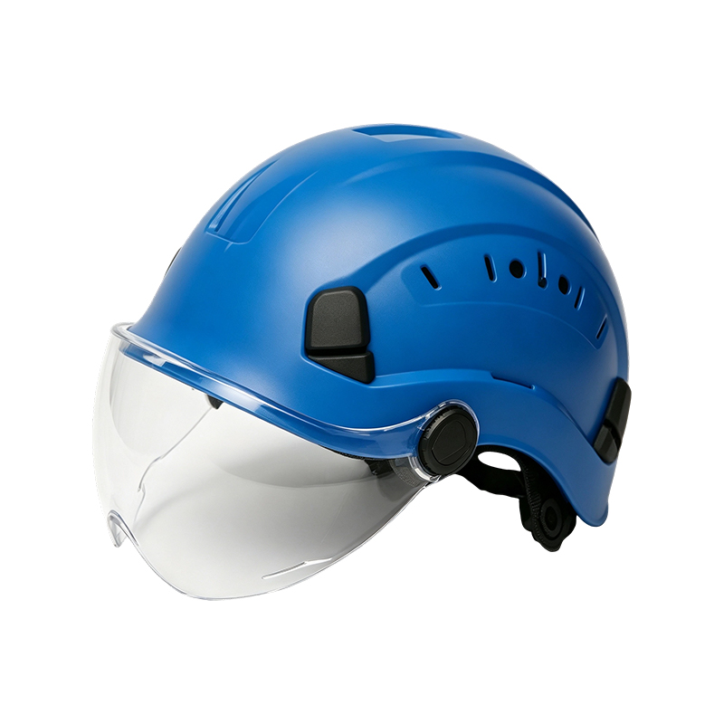 Topi keledar Goggles dengan Visor Boleh Tarik Bersepadu