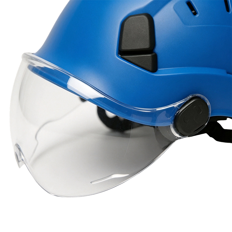 Topi keledar Goggles dengan Visor Boleh Tarik Bersepadu