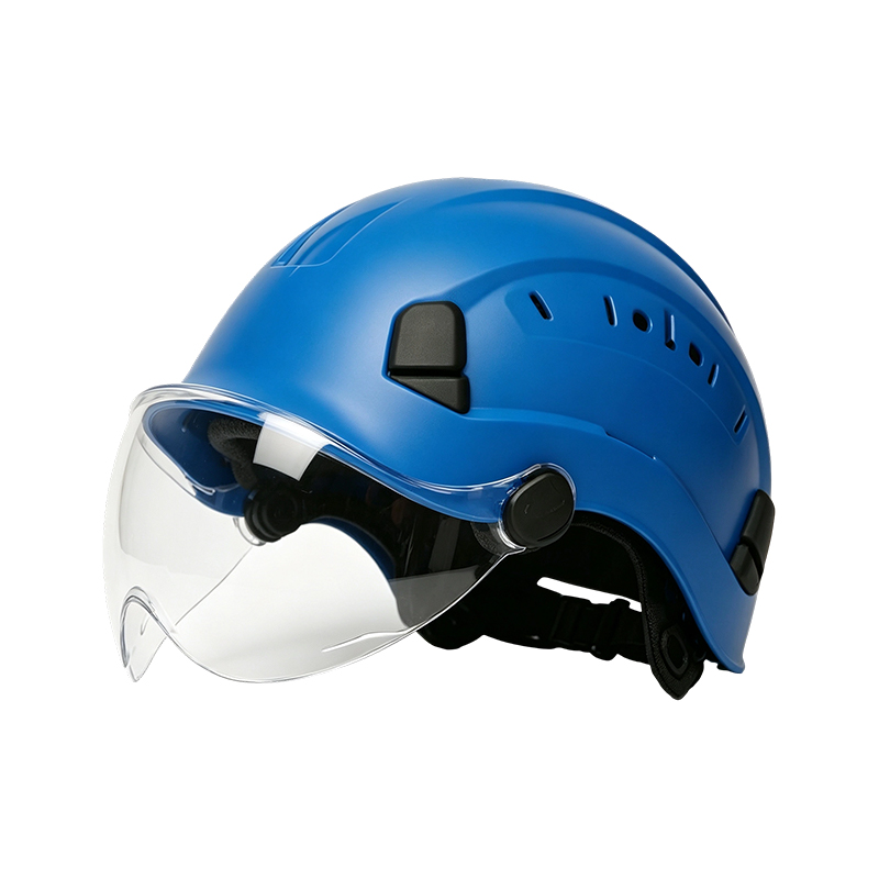 Topi keledar Goggles dengan Visor Boleh Tarik Bersepadu