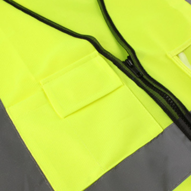 Jaket Reflektif Keselamatan Keterlihatan Tinggi