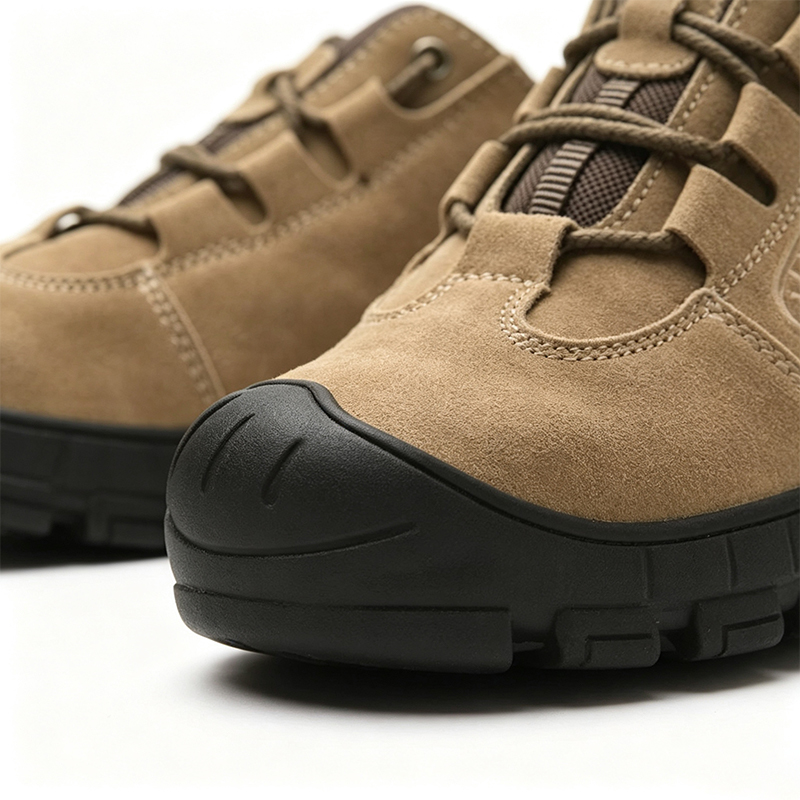 Kasut Keselamatan Suede Getah Anti Tusukan Kevlar