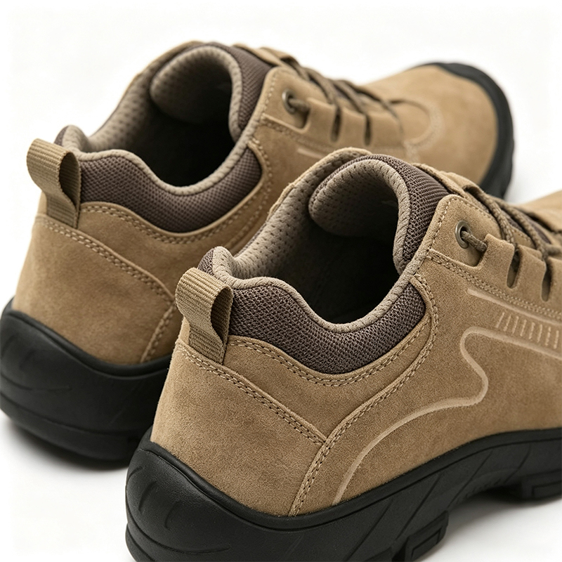 Kasut Keselamatan Suede Getah Anti Tusukan Kevlar