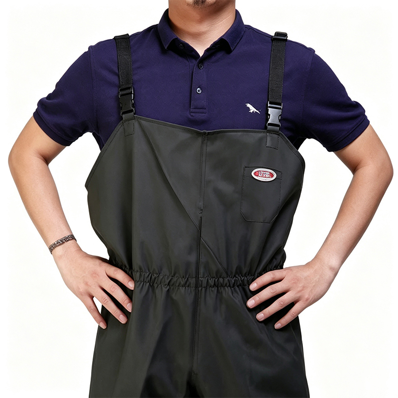 Wader Dada Tarpaulin PVC Tugas Berat